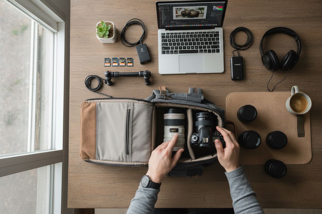 Mochila para Maquina Fotografica