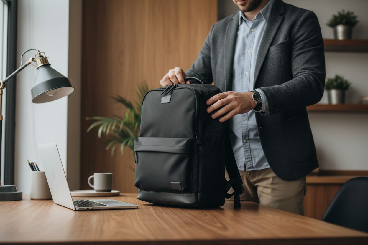 mochila portatil homem