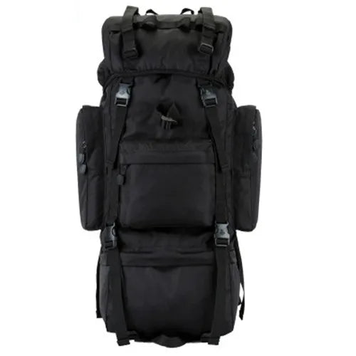 mochila caminhada 70 litros preto