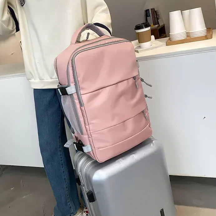 Mochila Cabine Aviao Viagem Feminina