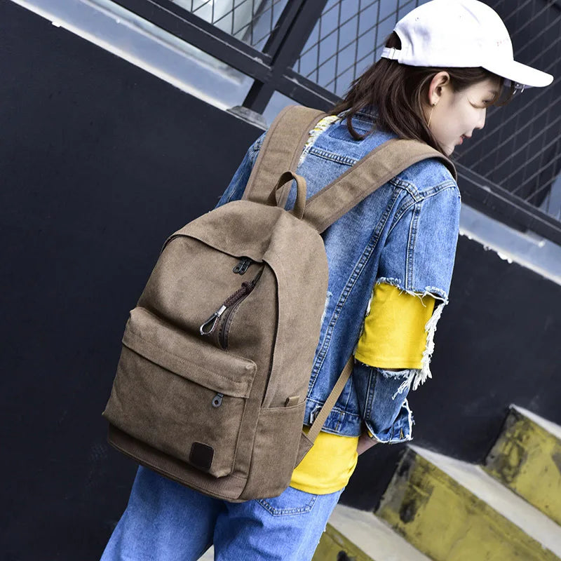 Mochilas Lona Escola