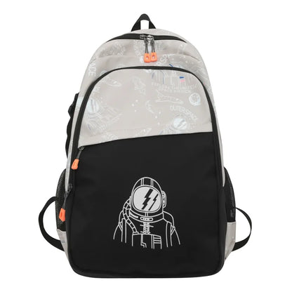 mochila escolar para rapaz astronauta 