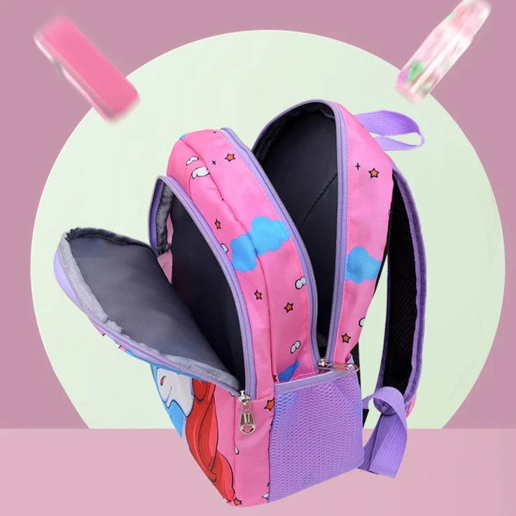 mochila de unicornio de menina