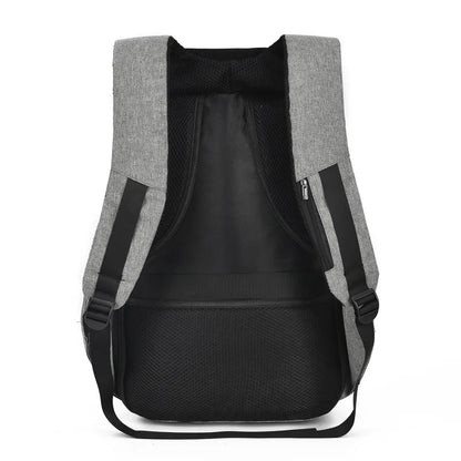 mochila anti roubo com fecho escondido portatil 15.6