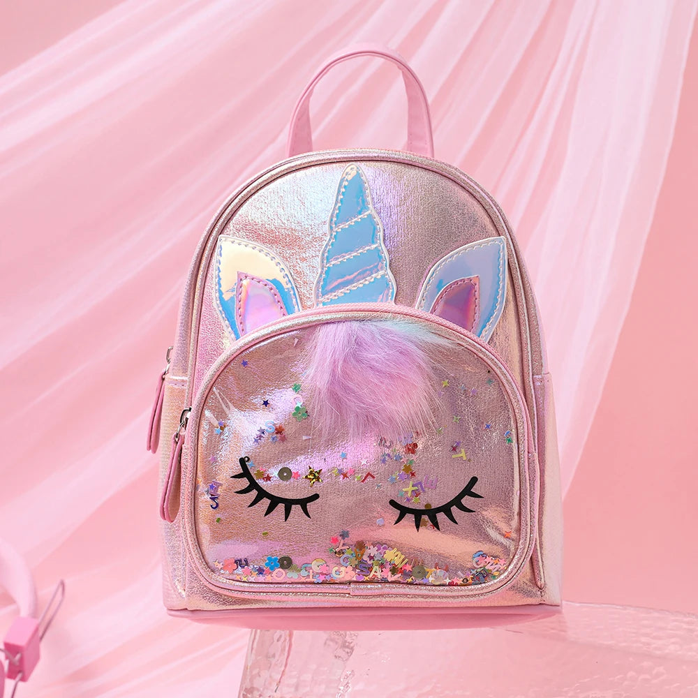 mochila unicornio menina