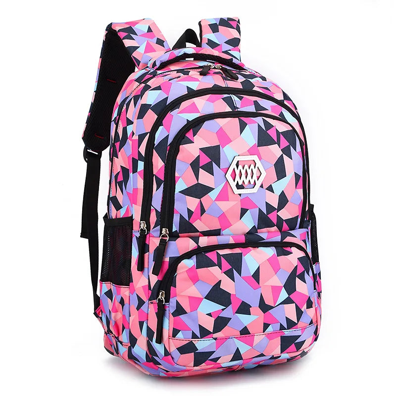 mochila feminina escolar jovem