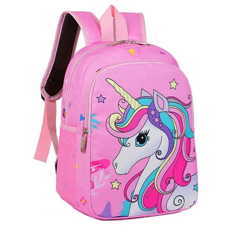 mochila unicornio para crianças menina