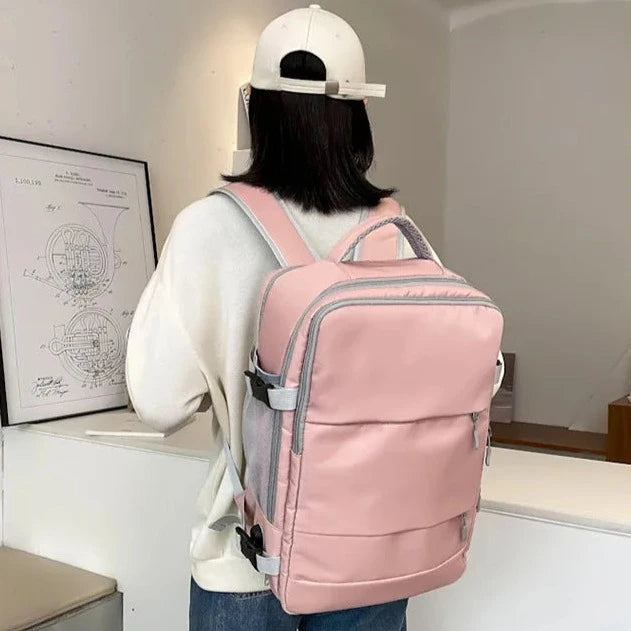 mochila de viagem feminina cabine mulher