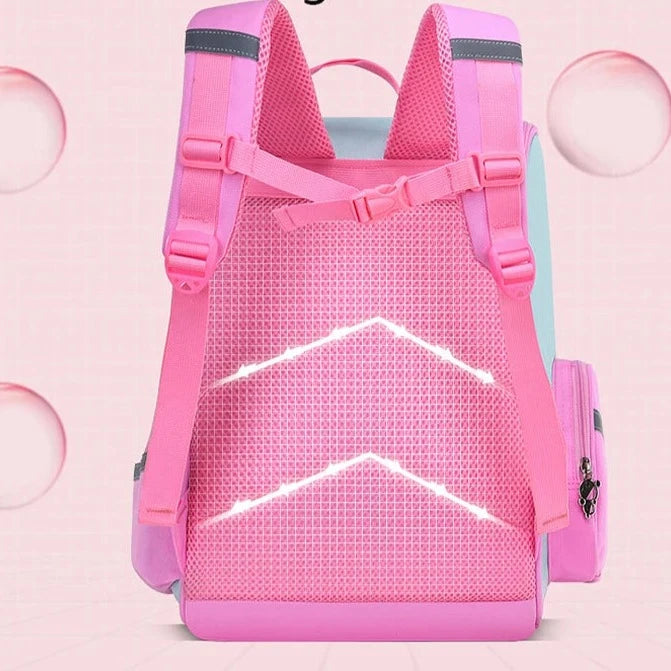 mochila unicornio escolar para menina