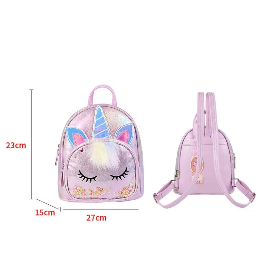 mochila unicornio menina criança