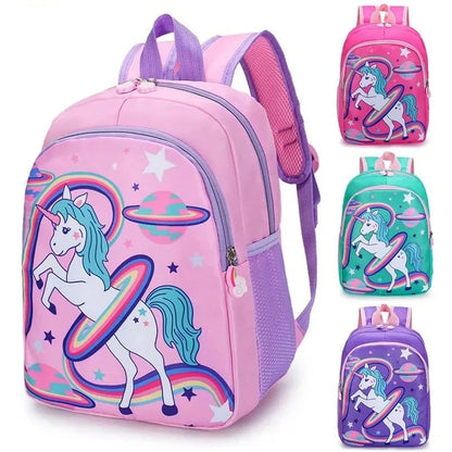 mochilas unicornio crianca