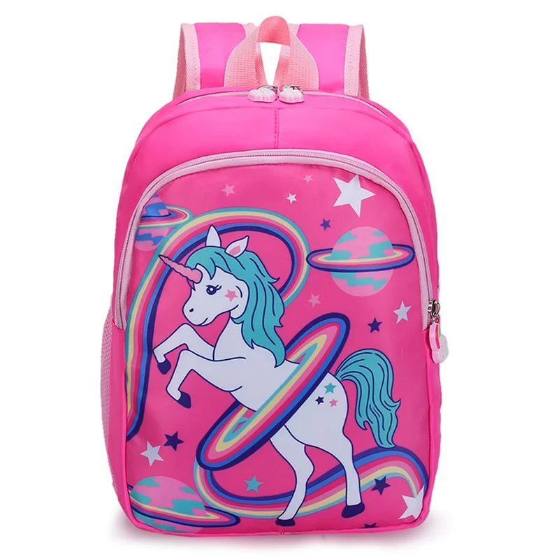 mochila unicornio criança menina