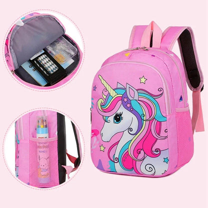 mochila unicornio crianças