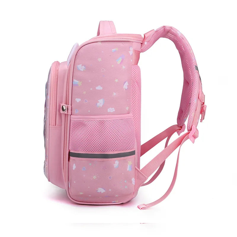 mochila de unicornio menina para escola