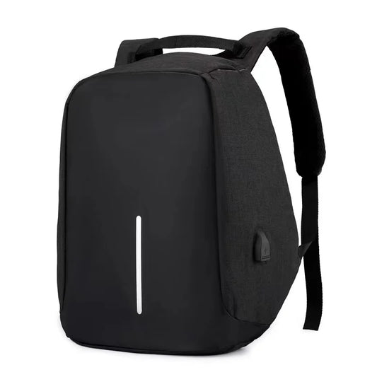 mochila anti roubo com fecho escondido para portatil 15.6