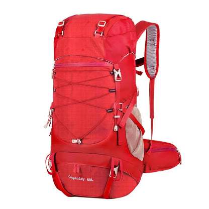 mochila trekking 50L grande capacidade