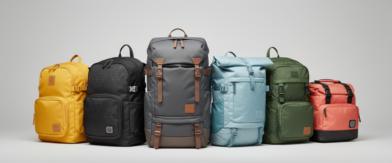 image de bannière pour une boutique en ligne de sacs à dos