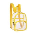 Pequena Mochila Transparente Plástico