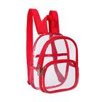 Mini Mochila Transparente Plástico