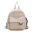 pequena mini mochila de veludo 