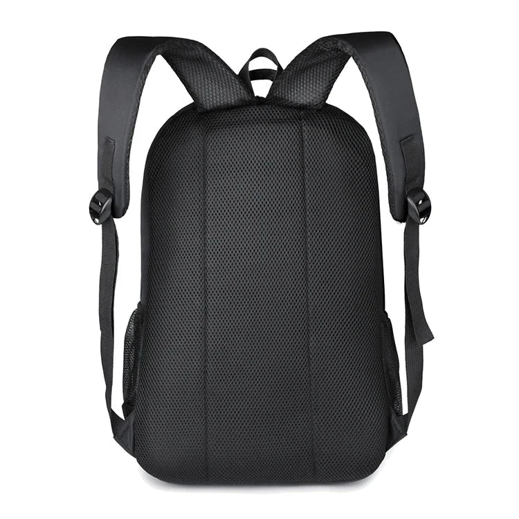 Mochila de 3 Compartimentos Preta