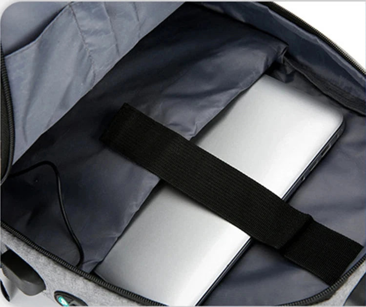 mochila anti roubo com codigo para portatil