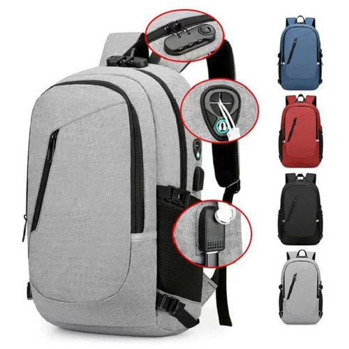 mochilas anti-roubo com codigo
