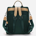 Mochila Anti-Roubo verde Feminina