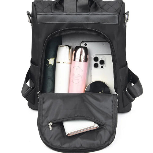 mochila anti-roubo mulher