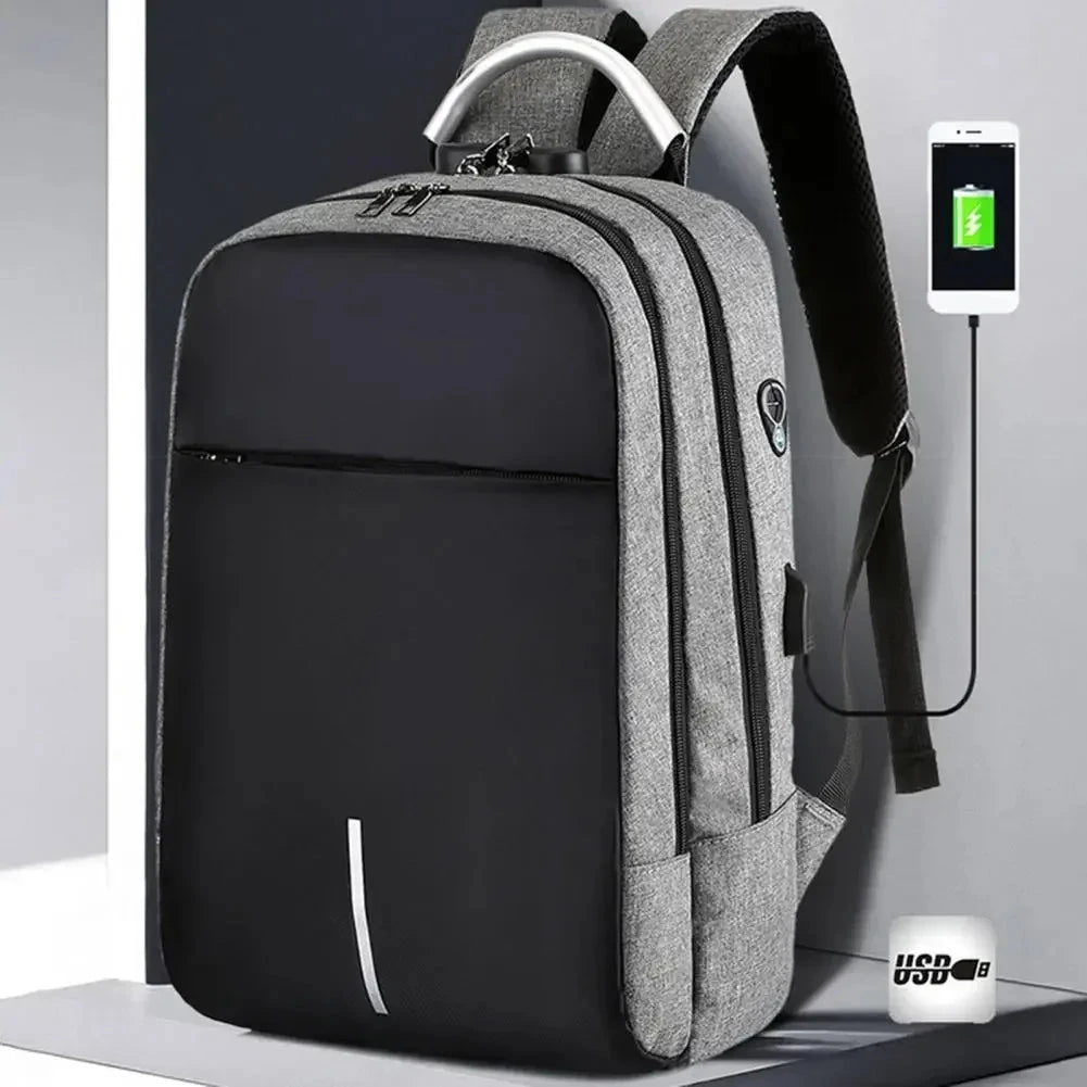 mochila anti roubo para portatil 17 polegadas usb