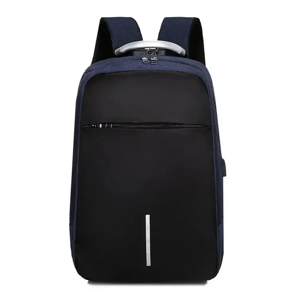 mochila anti furto para portatil 17 polegadas azul