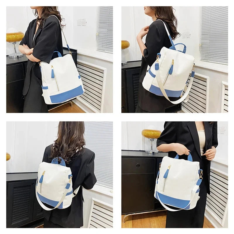 mochila anti-roubo senhora