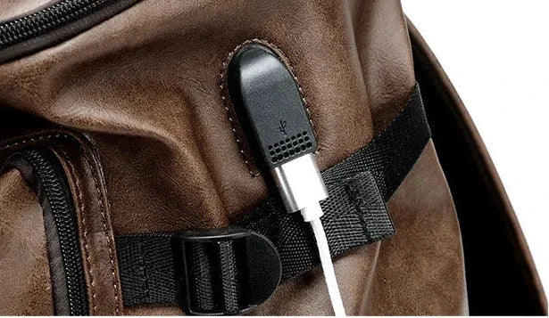 mochila anti roubo com codigo viagem homem