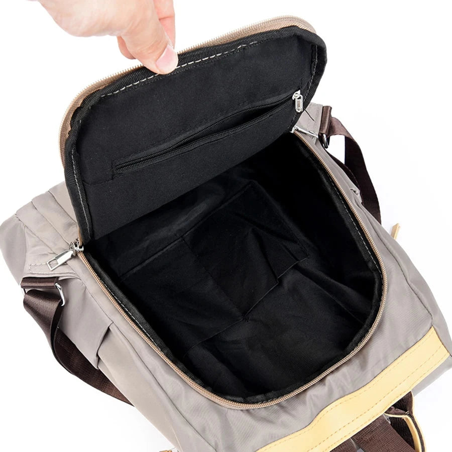 mochila antiroubo para mulher