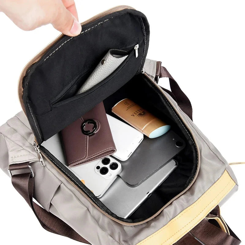 mochila antirroubo mulher