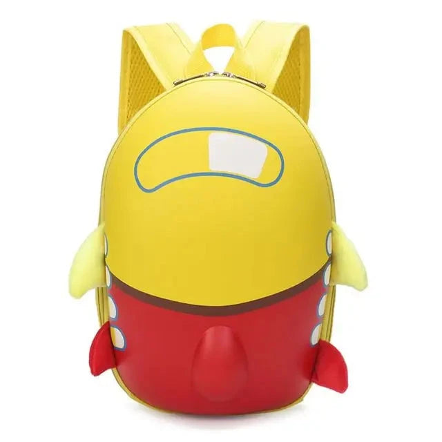 Mochila Avião 3D infantil