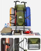 mochila campismo 50l trekking