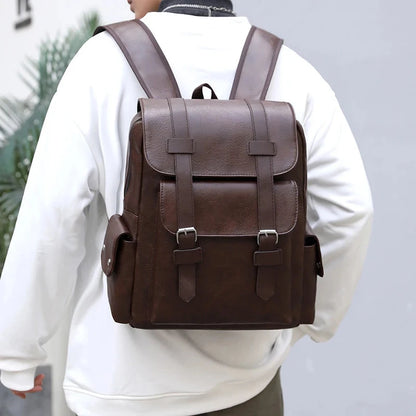 mochila vintage carteiro para homem