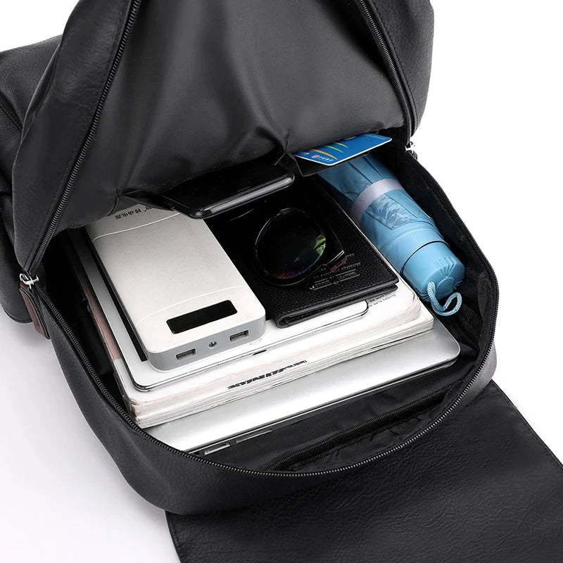 mochila vintage retro carteiro