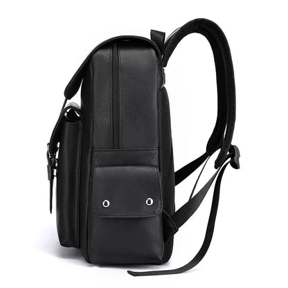 mochila vintage carteiro preto