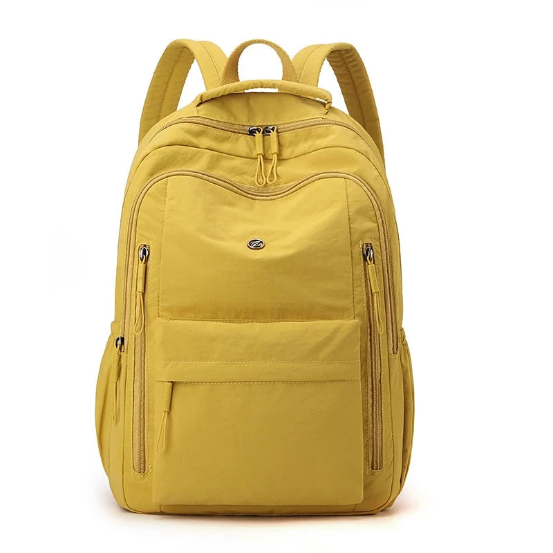 Mochila Casual Feminina Amarela