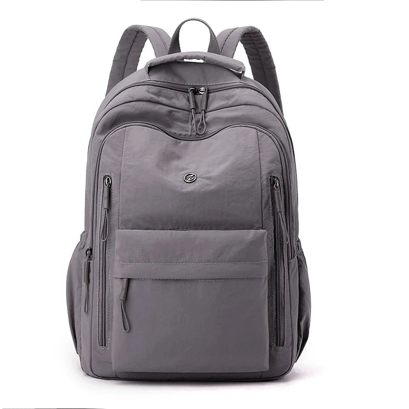 Mochila Casual Feminina Cinza