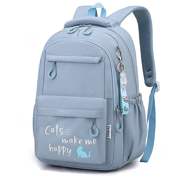 Mochila Cats Make Me Happy
