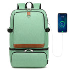 mochila com bolsa termica usb