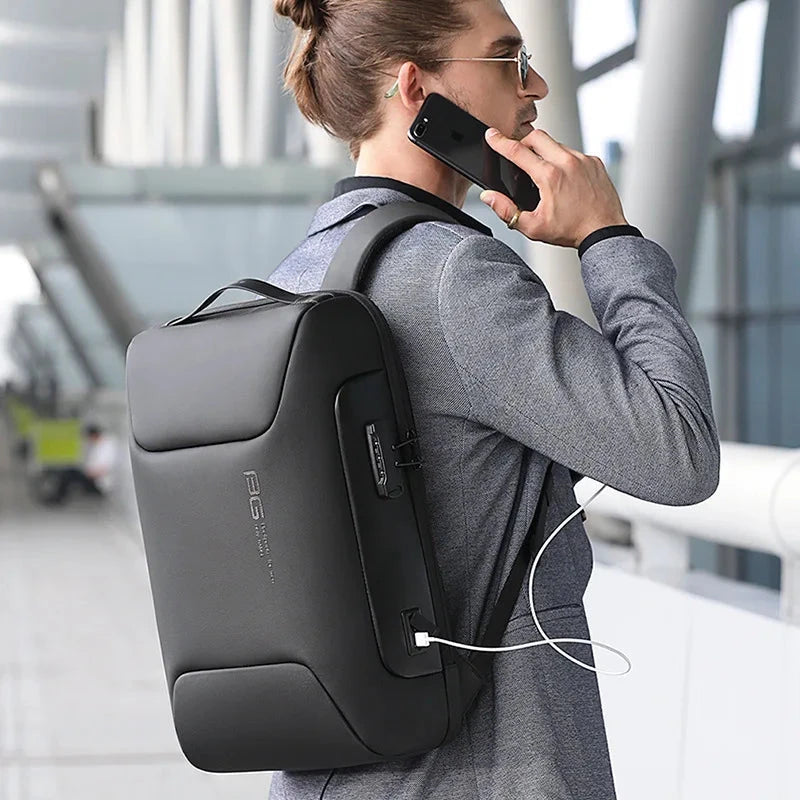 Mochila com Codigo Anti-Roubo