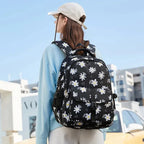 Mochila Escolar Flores