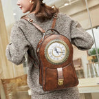 mochila relogio feminina vintage