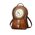 mochila com relogio feminina vintage retro