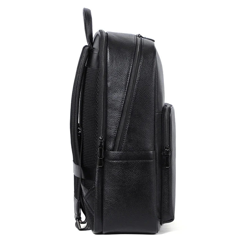 Mochila Couro Preto