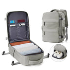 Mochila de Cabine 40x30x20 cinza
